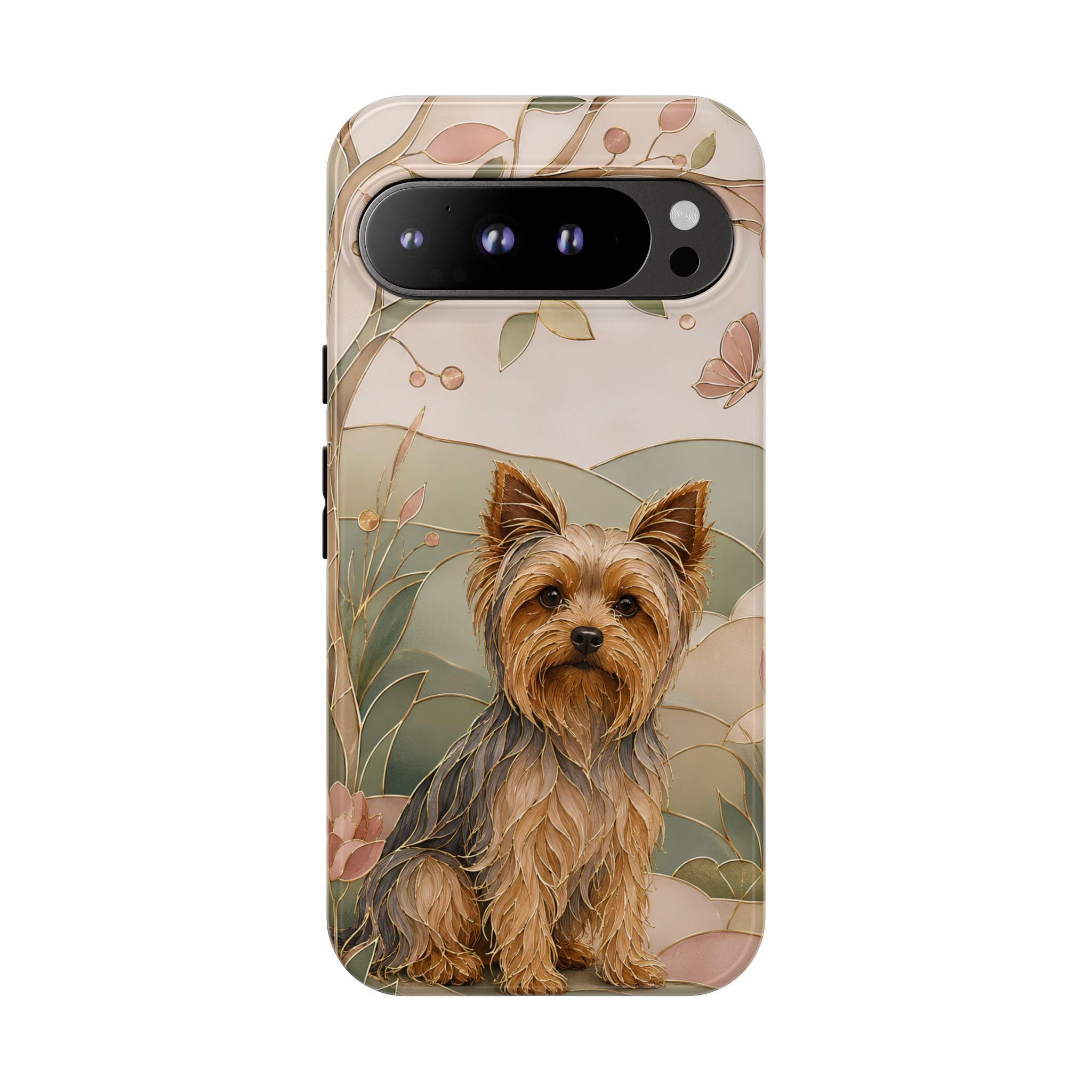 Yorkie Google Pixel Phone Case | Yorkshire Terrier Art Cover