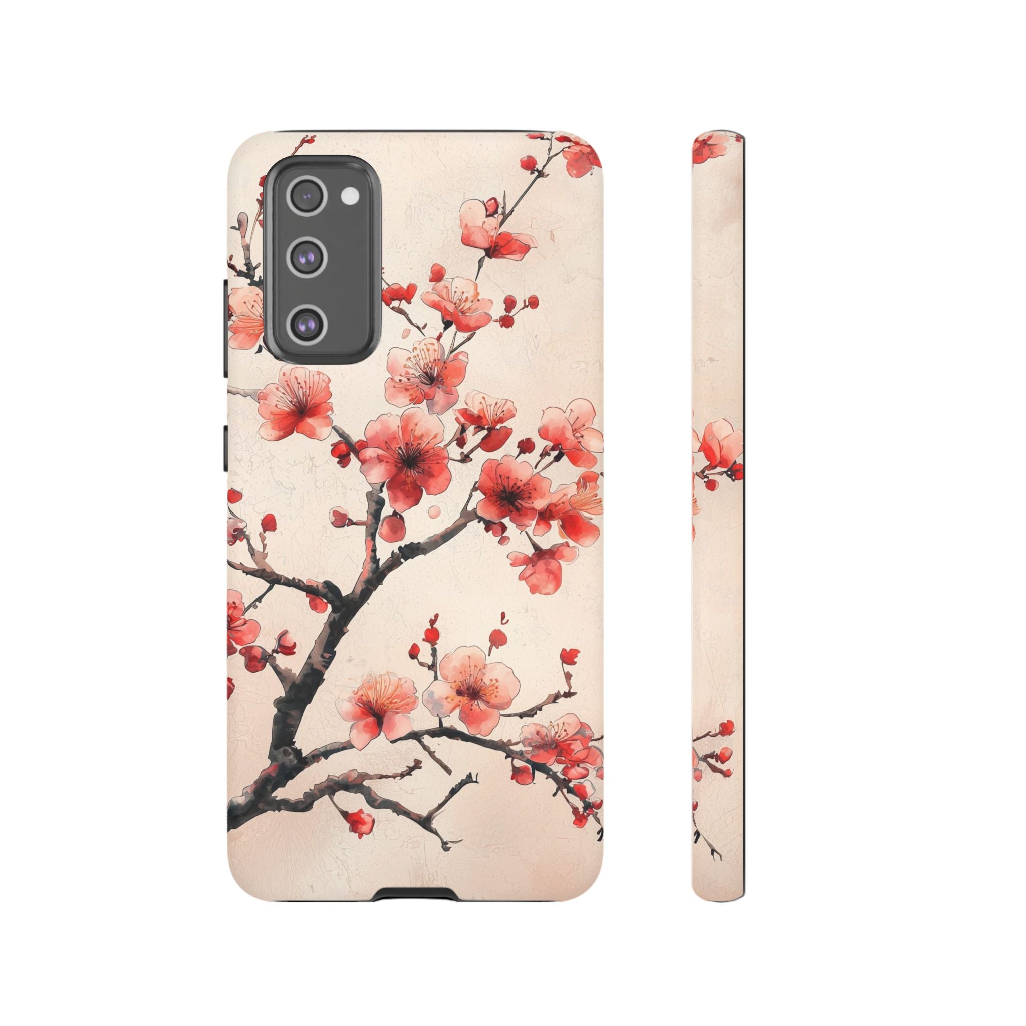 Cherry Blossom Samsung Galaxy Phone Case | Pink Blossom Branch Design