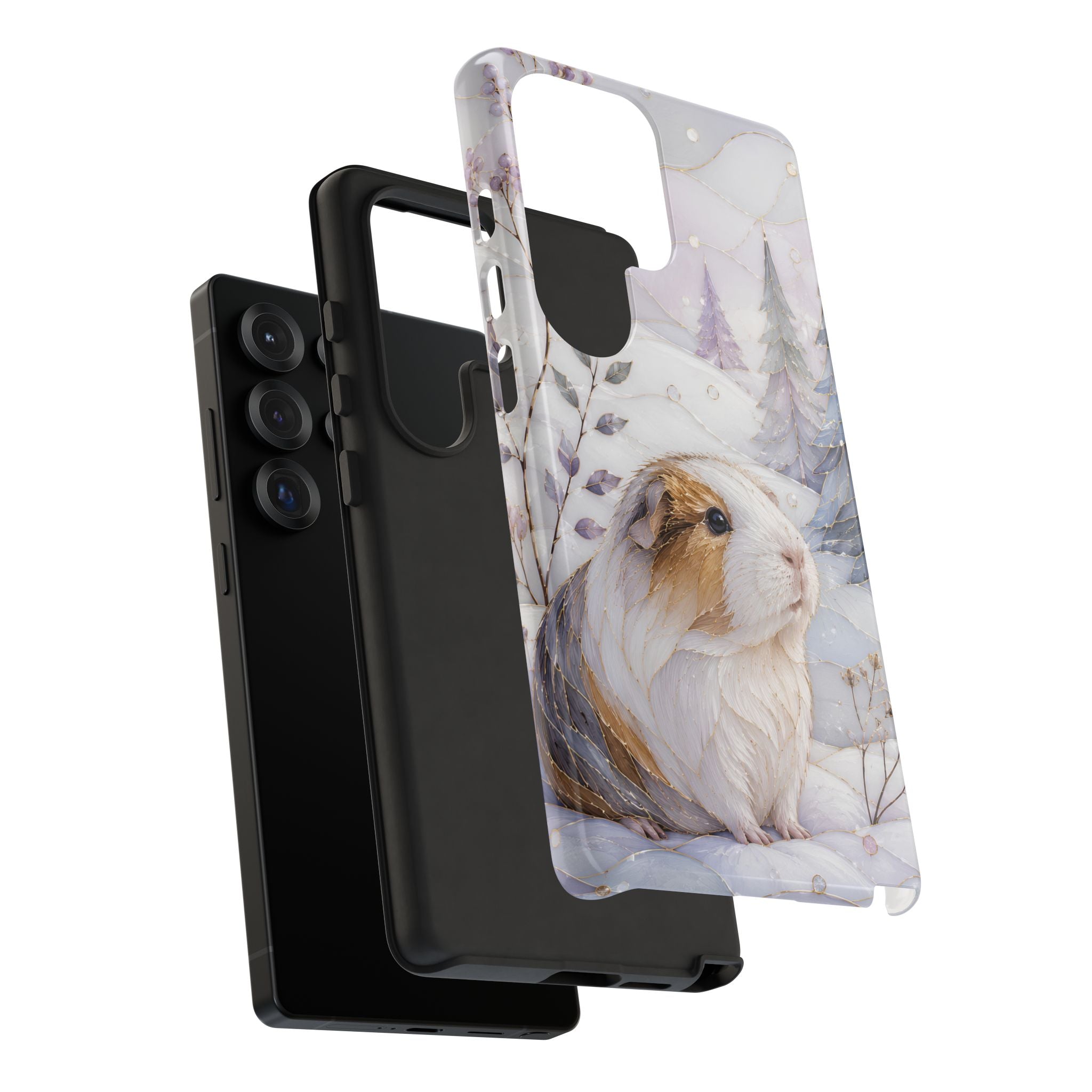 Guinea Pig Samsung Galaxy Phone Case | Winter Guinea Pig Phone Case