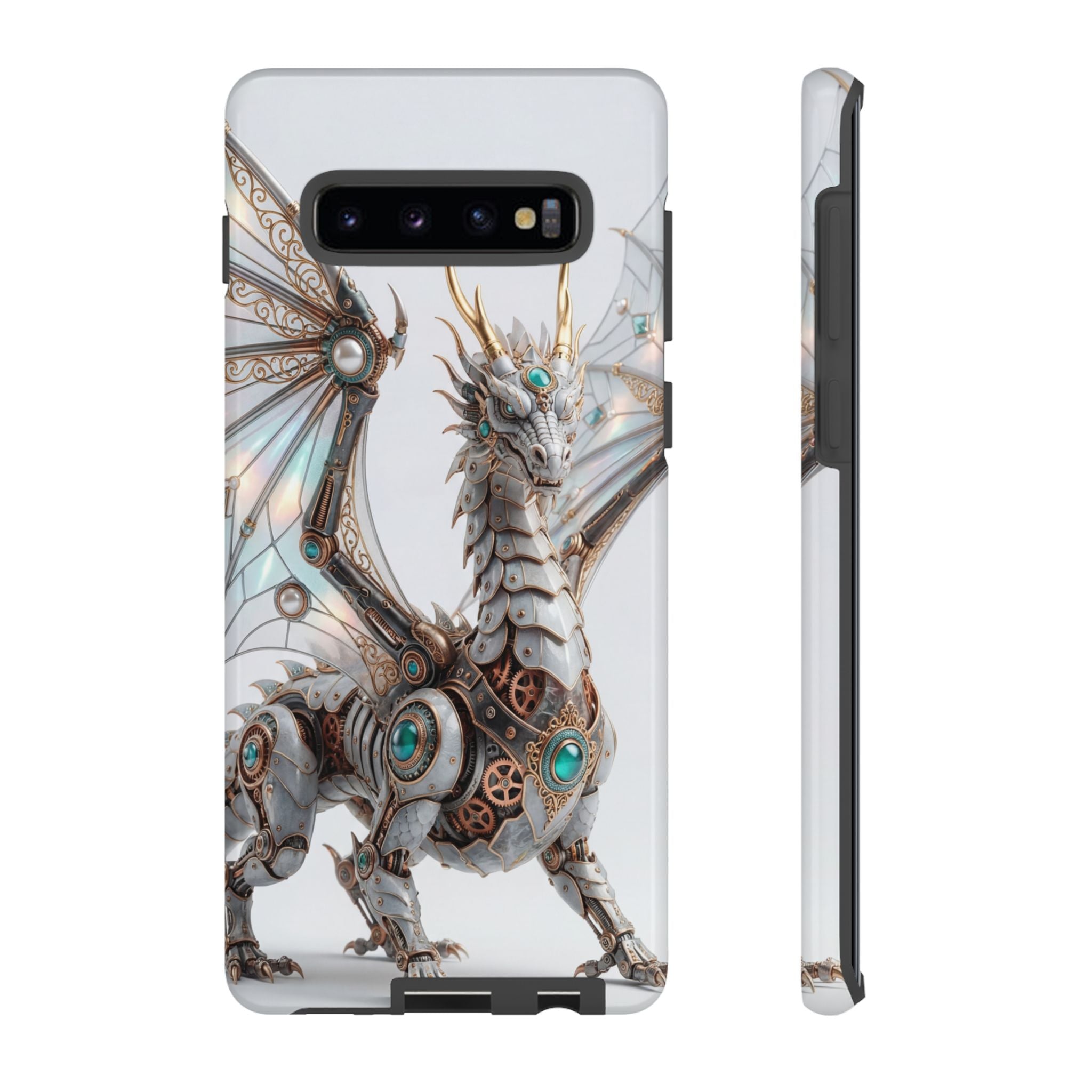 Steampunk Mechanical Dragon Samsung Galaxy Case — Fantasy Armor Protective Cover