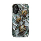 Sea Turtle Phone Case — Ocean Waves Protective iPhone Cover