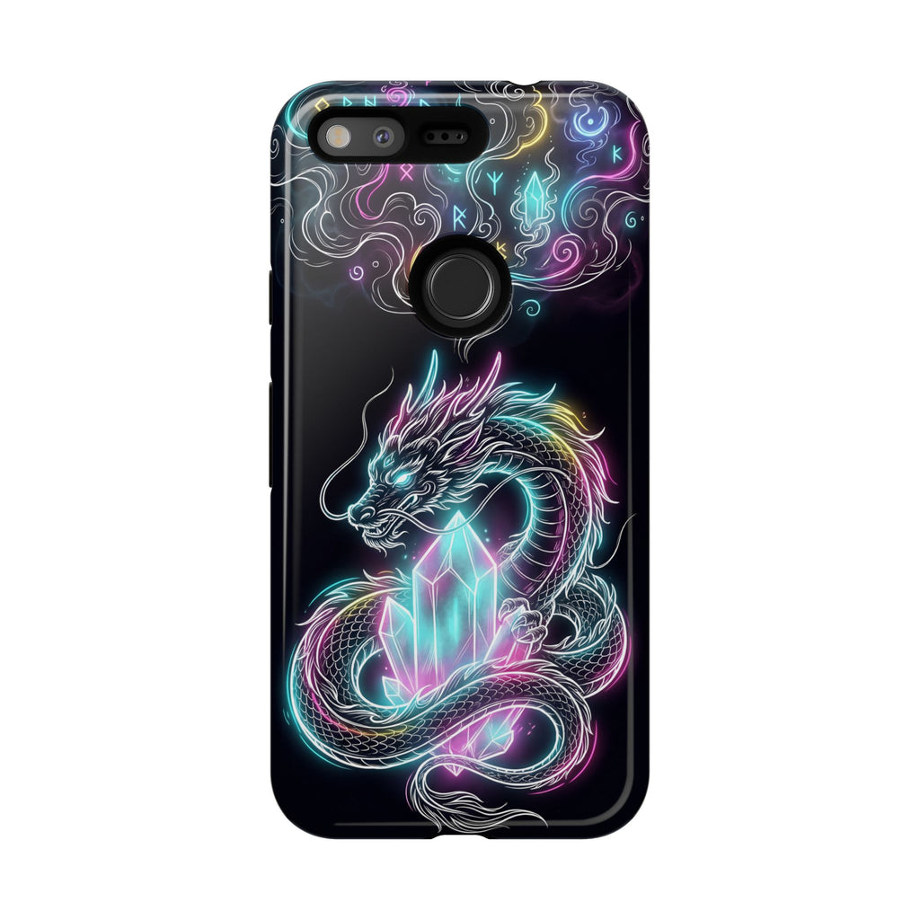 Neon Loong Crystal Google Pixel Phone Case