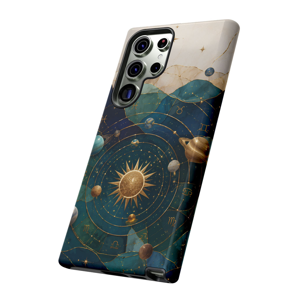 Celestial Sun Samsung Galaxy Phone Case | Zodiac Phone Case
