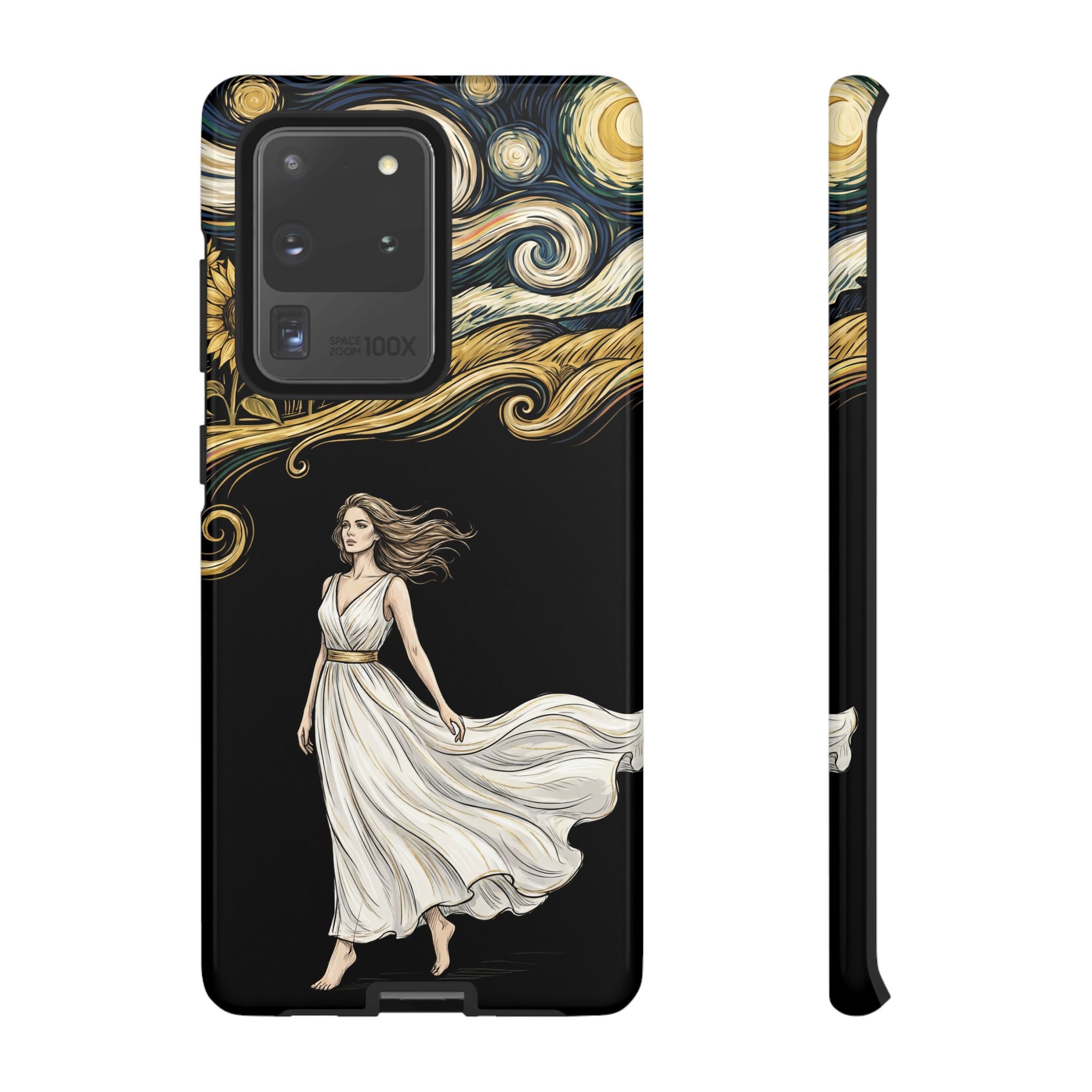 Grecian Muse Samsung Galaxy Phone Case | Artistic Goddess Protective Case