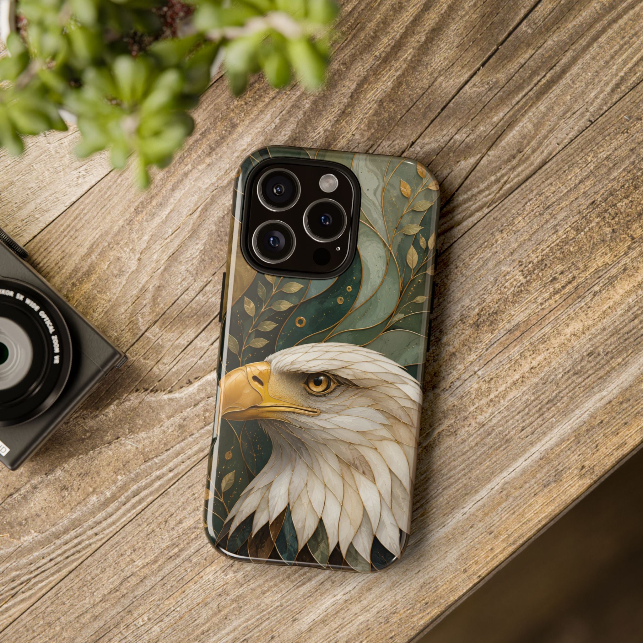 Bald Eagle iPhone Case | Patriotic Wildlife Art Cover