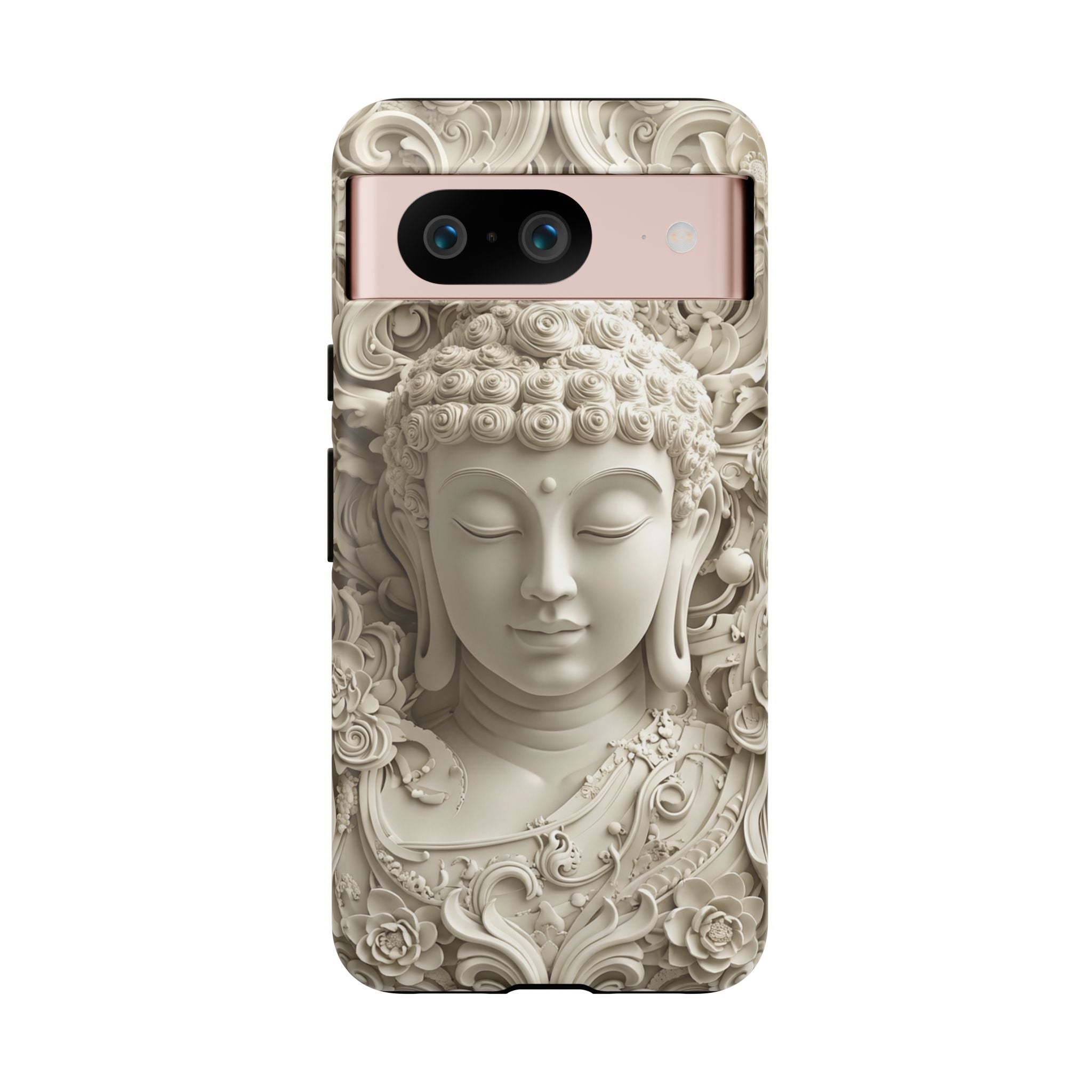 Buddha Relief Google Pixel Case — Serene Zen Protective Phone Cover