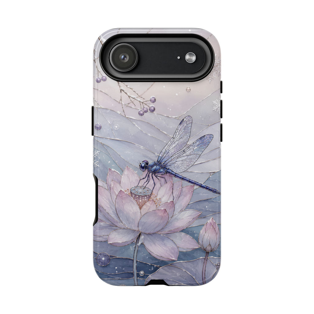 Lotus Dragonfly iPhone Case | Water Lily iPhone Case