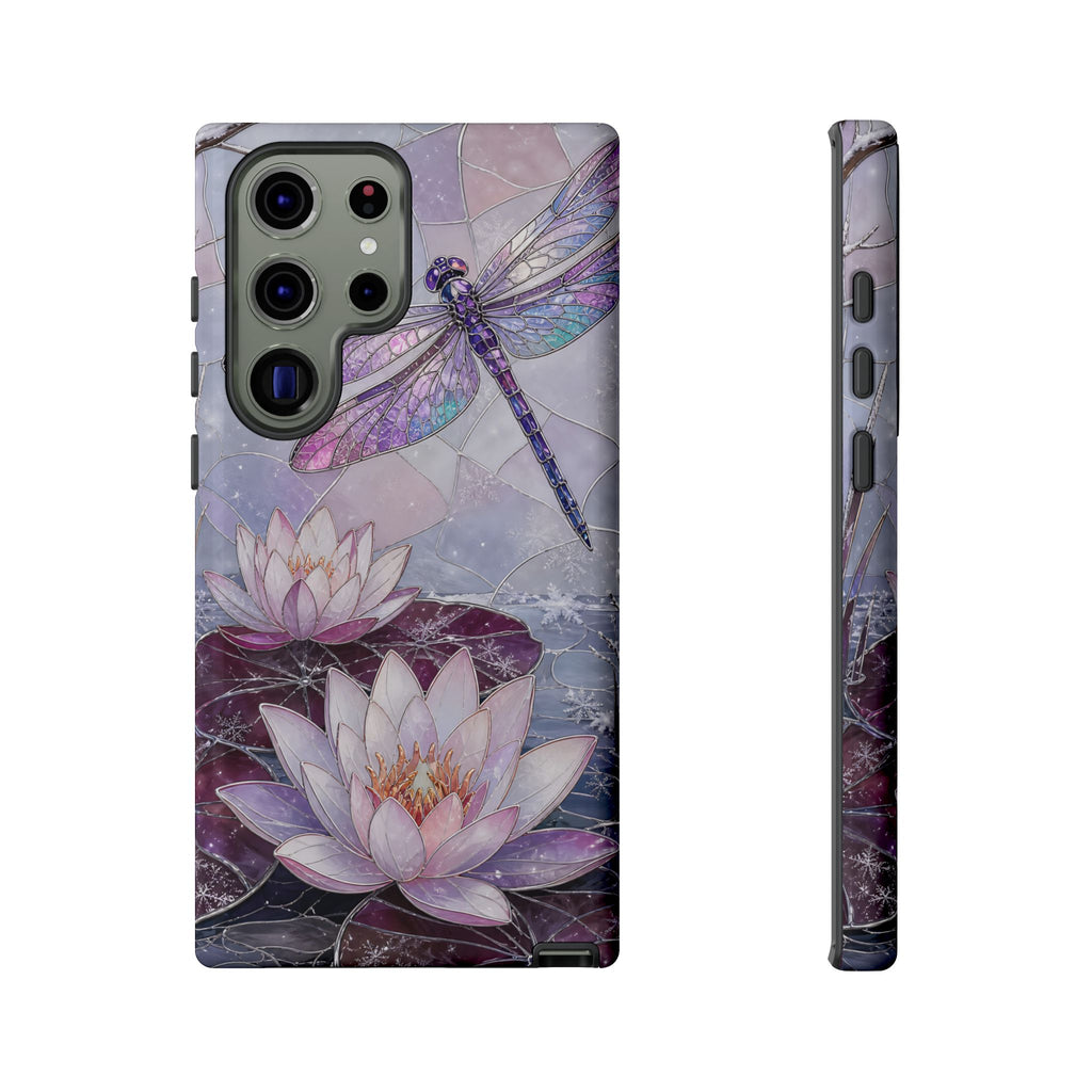 Dragonfly Samsung Galaxy Phone Case | Lotus Flower Phone Case