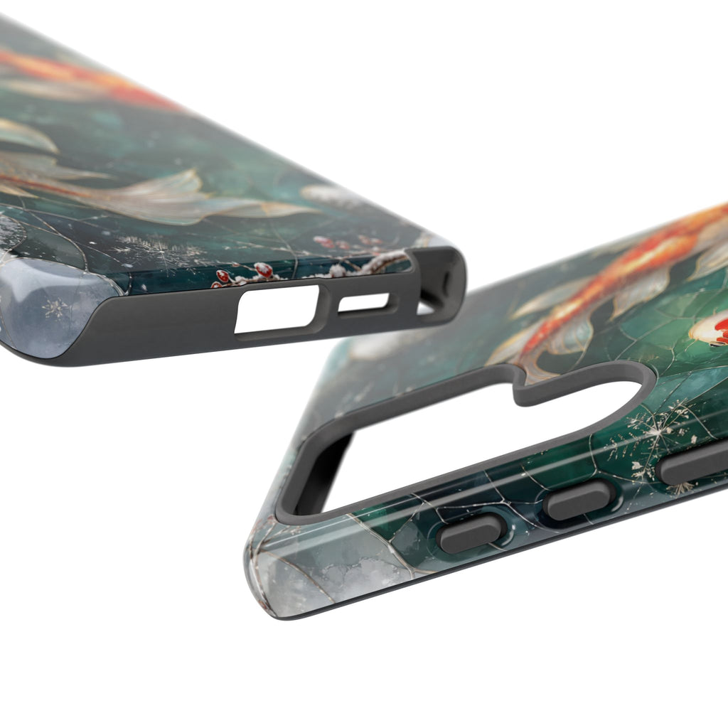 Koi Fish Samsung Galaxy Phone Case | Japanese Pond Phone Case