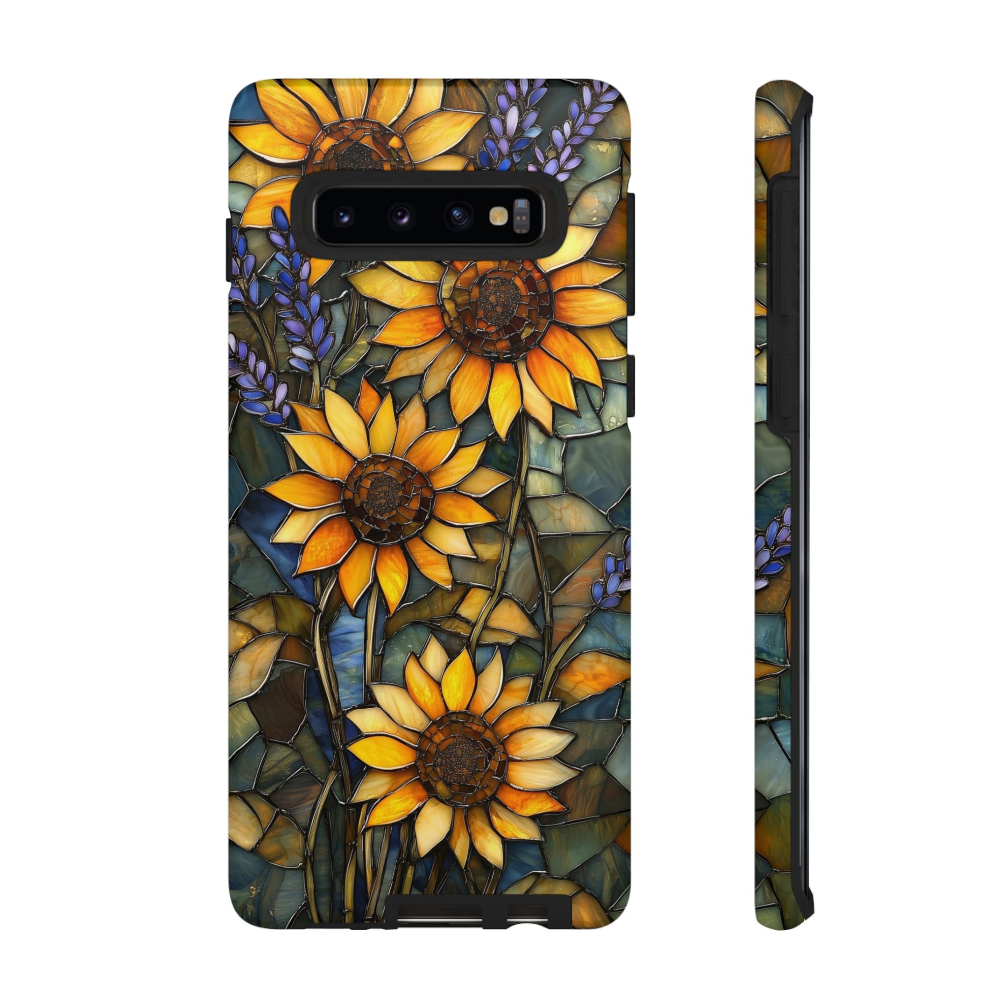 Sunflower Stained Glass Samsung Galaxy Case