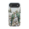 Parrot iPhone Case | Winter Bird iPhone Case