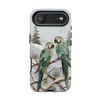 Parrot iPhone Case | Winter Bird iPhone Case