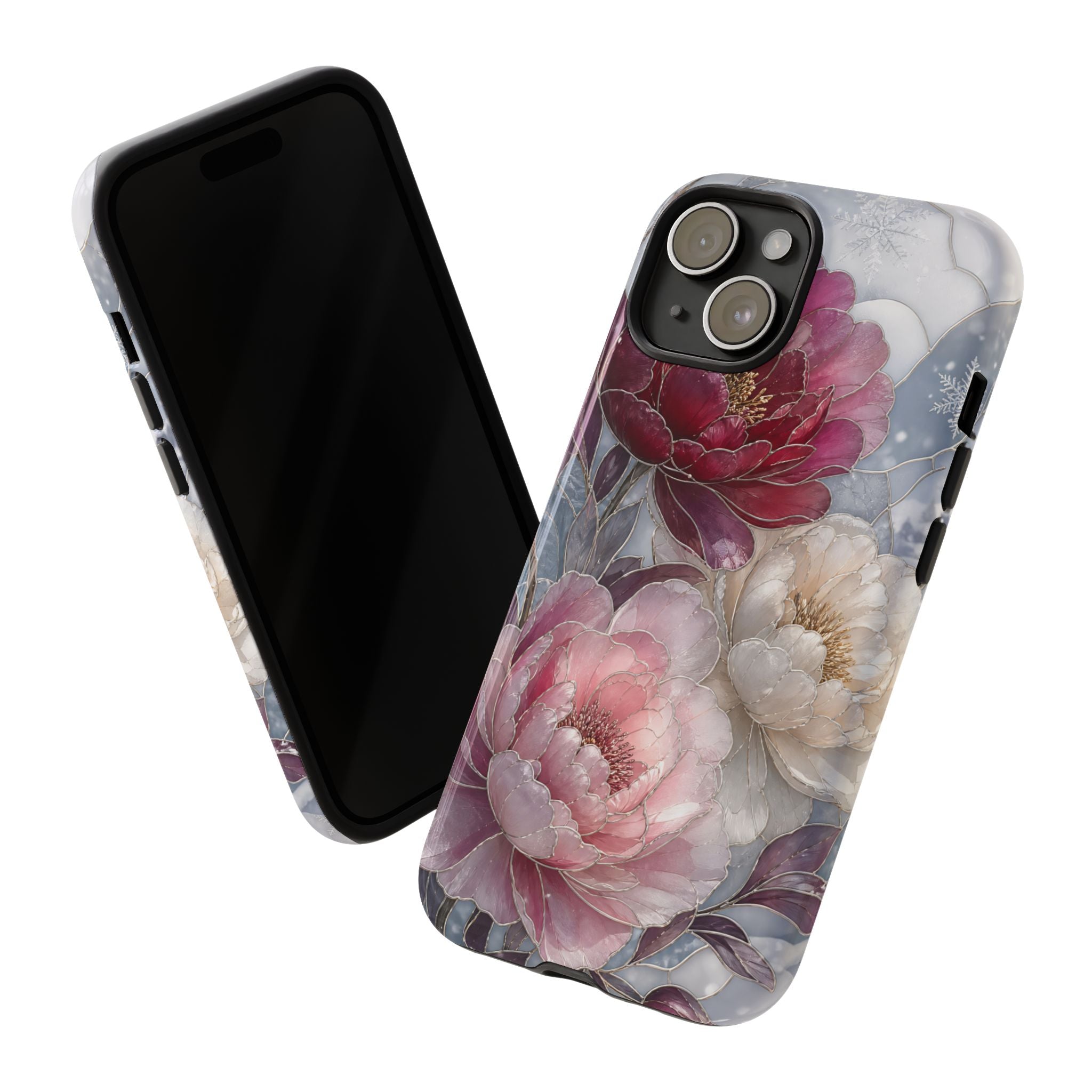 Vintage Floral iPhone Case | Peony Flower iPhone Case