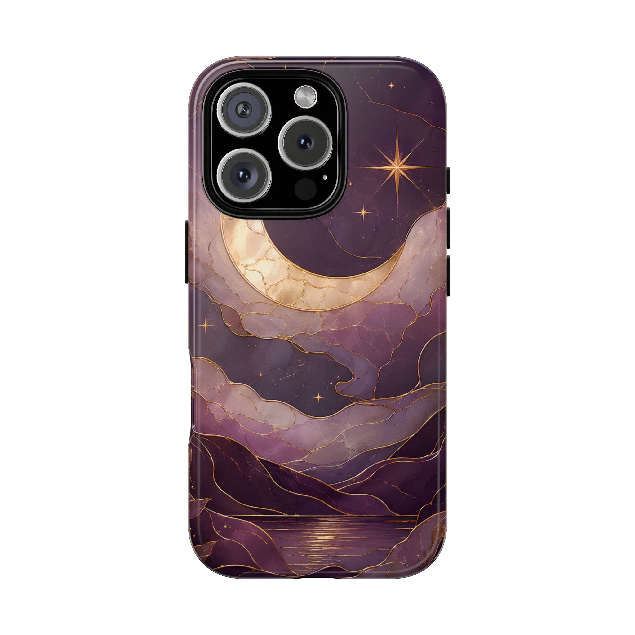 Moon iPhone Case | Celestial Night Sky iPhone Case