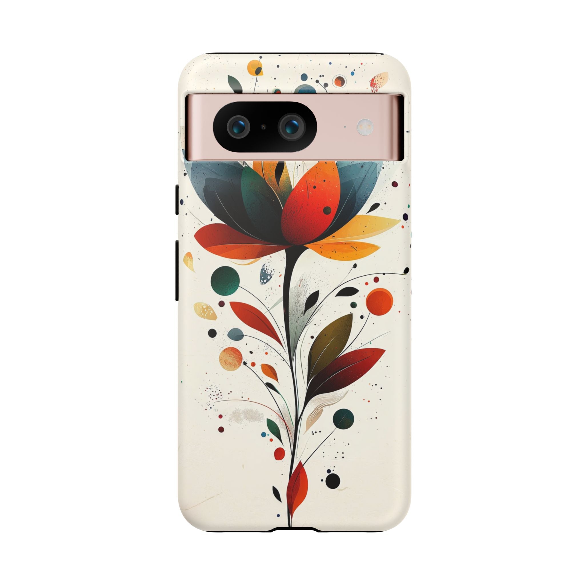 Floral Abstract Google Pixel Case | Colourful Botanical Art