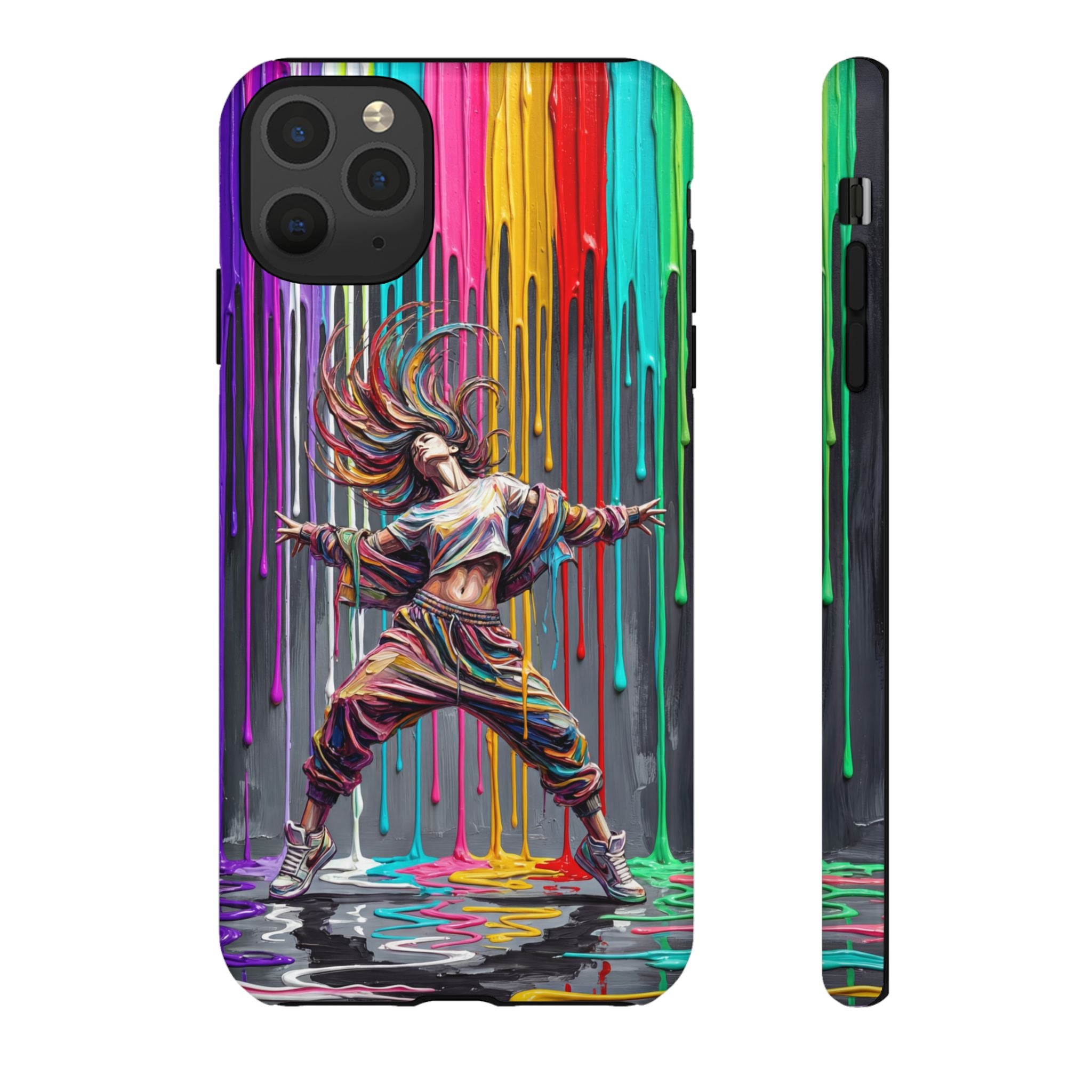 iPhone Case | Colorful Street Dance Drip Design
