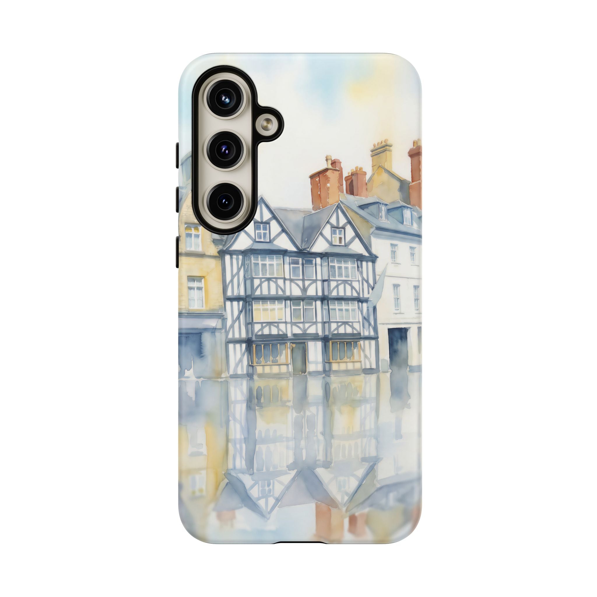 English Tudor Building Aesthetic Samsung Galaxy Phone Case