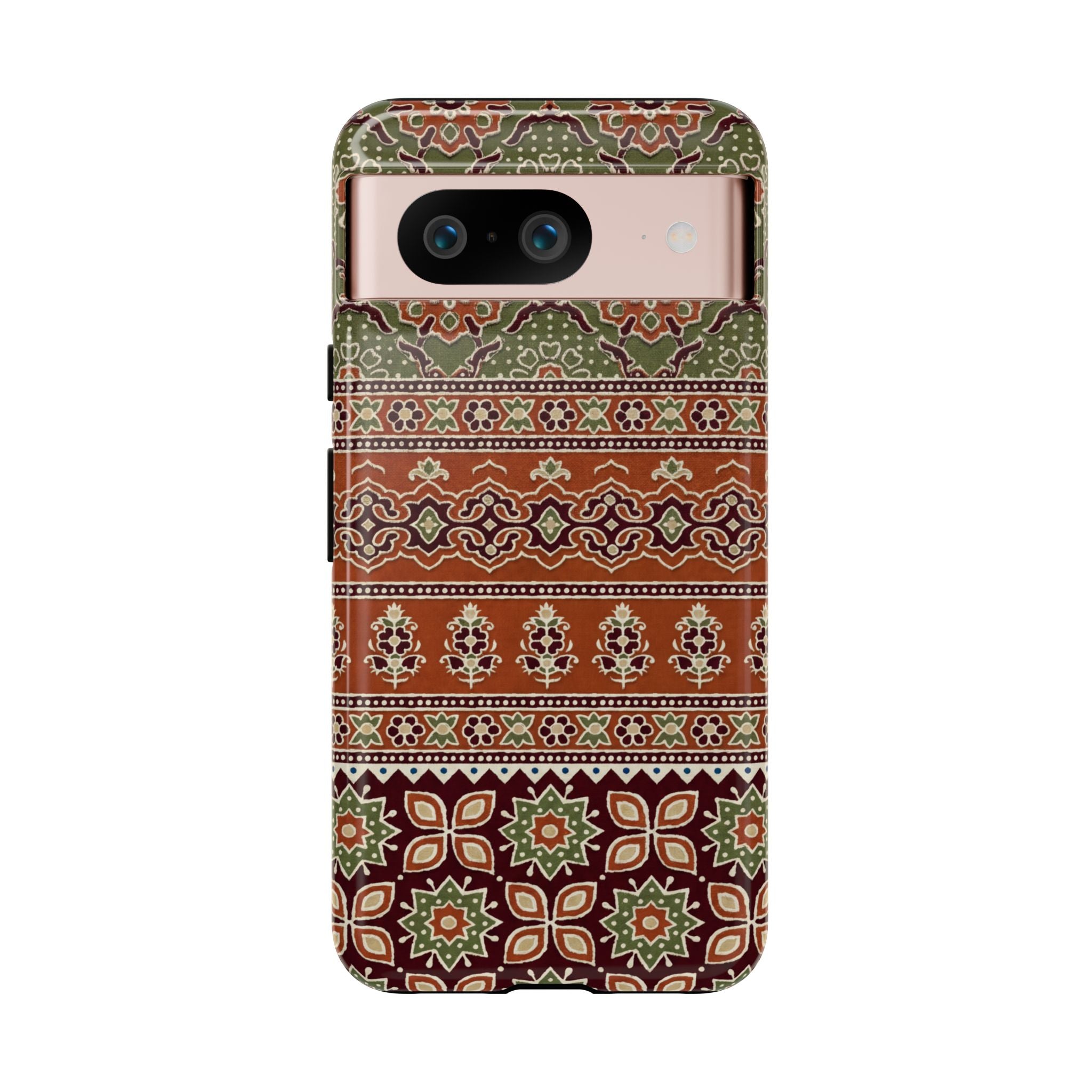 Batik Floral Protective Google Pixel Case