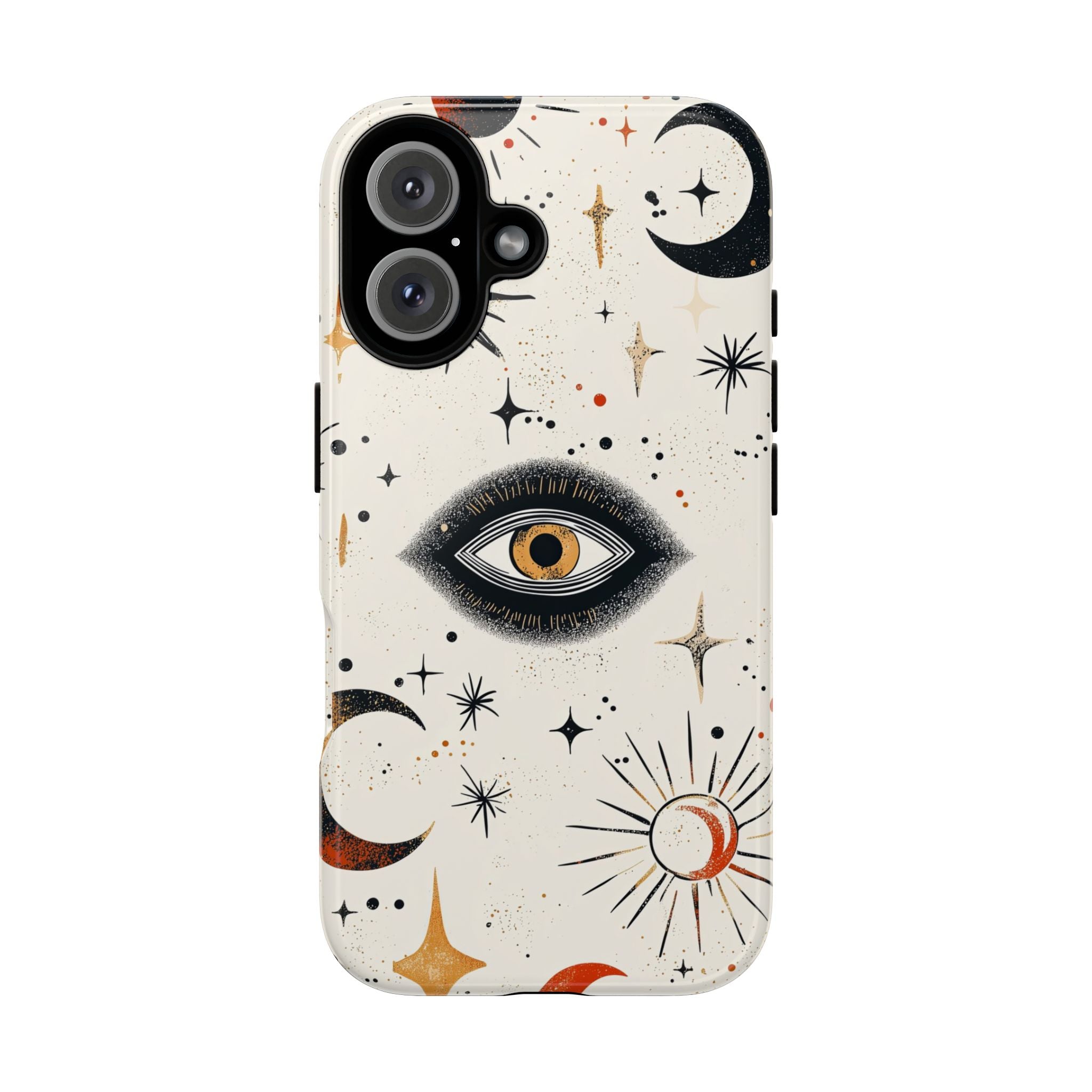 Mystic Eye iPhone Case | Celestial Moon & Star