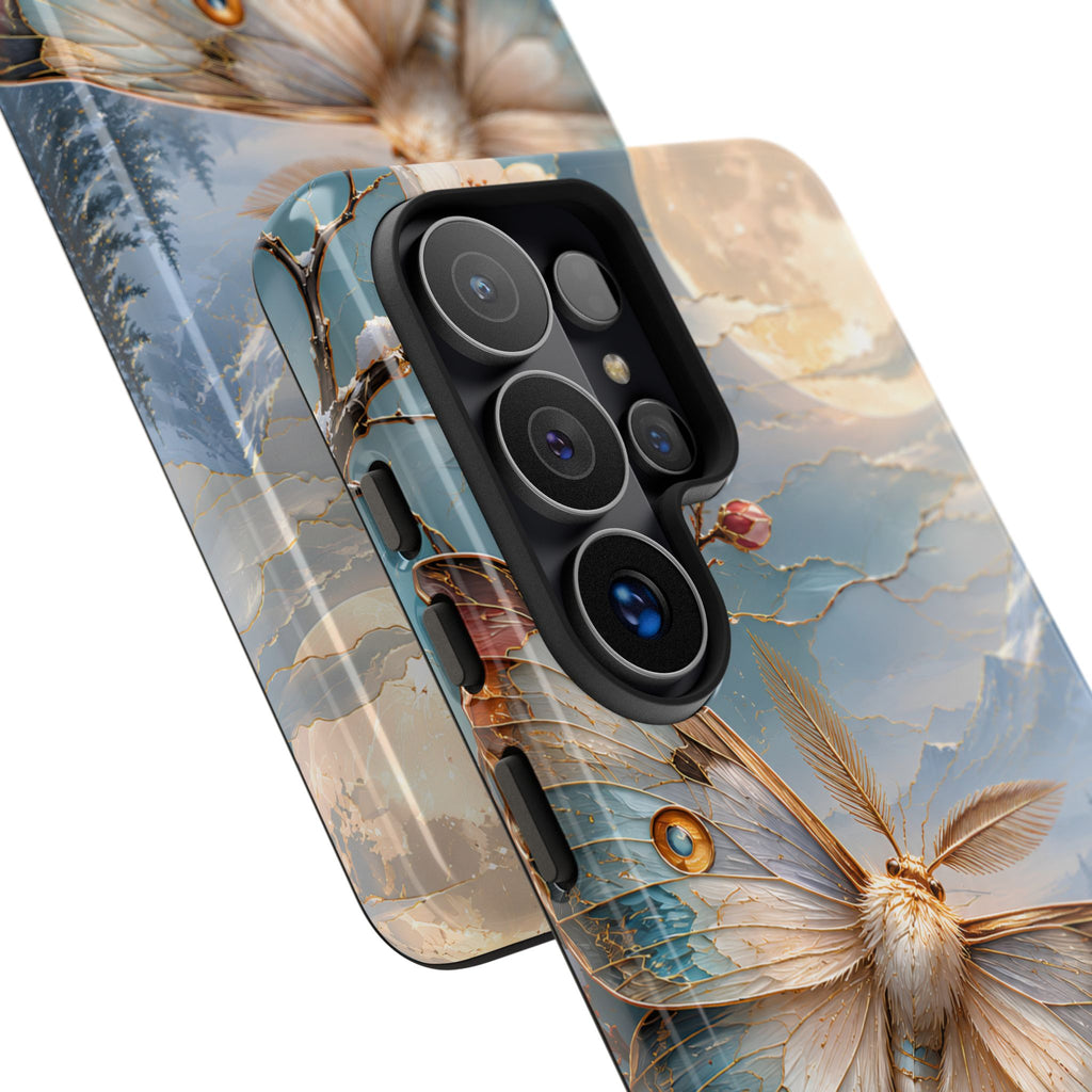 Luna Moth Samsung Galaxy Phone Case | Cherry Blossom Phone Case