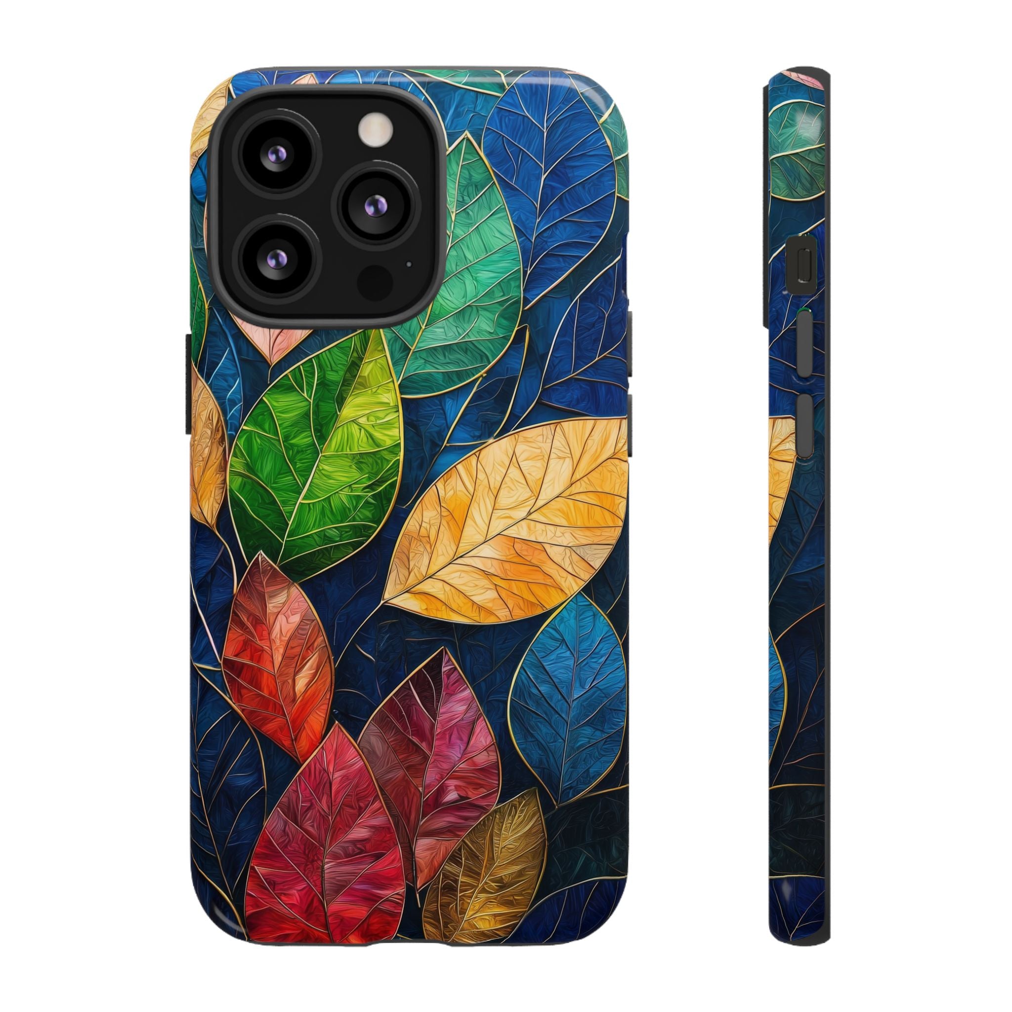Colourful Autumn Leaves iPhone Case
