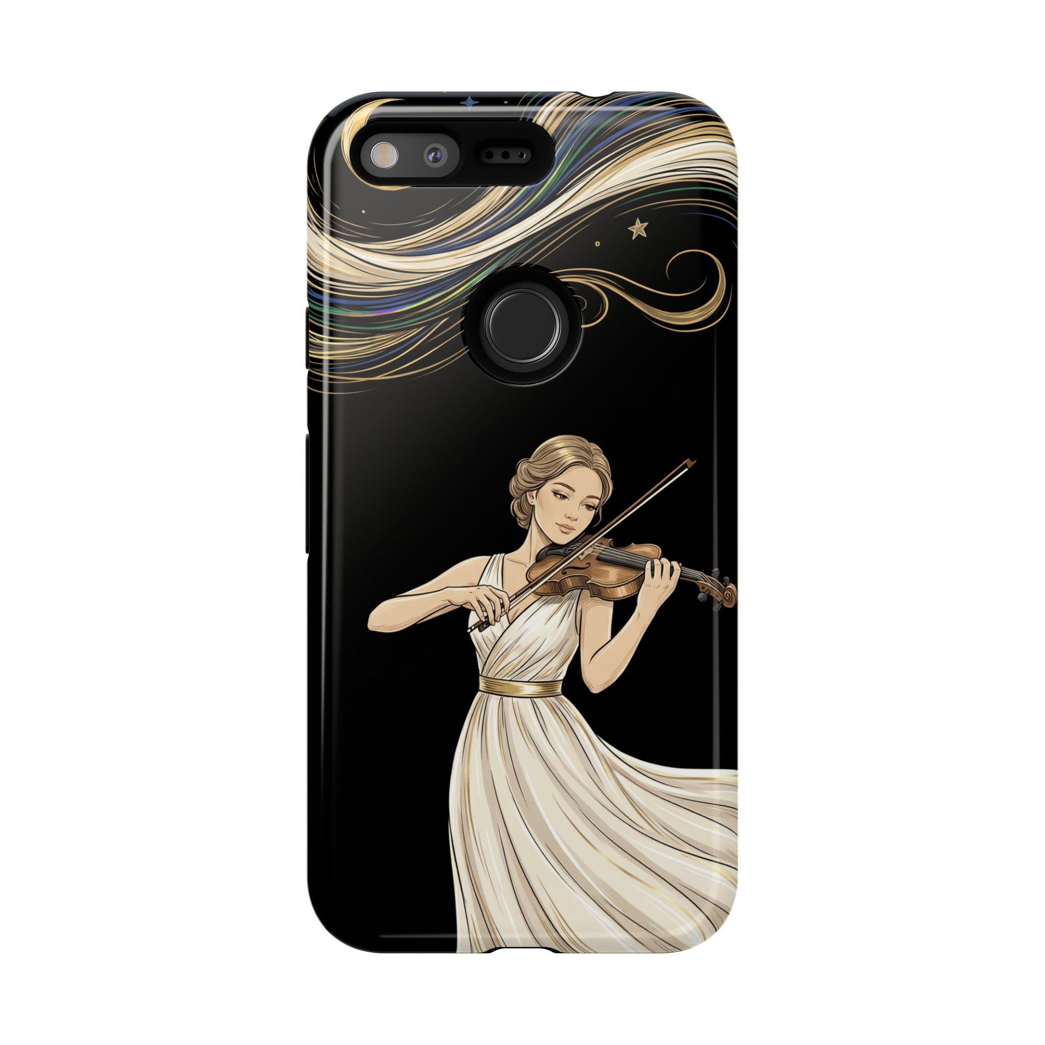 Violinist Google Pixel Phone Case | Elegant Classical Musicist Design