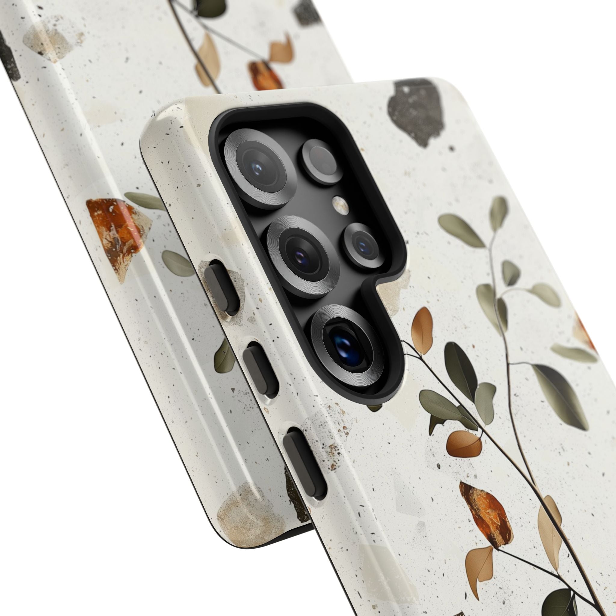 Floral Terrazzo Samsung Galaxy Case | Minimal Vase Botanical