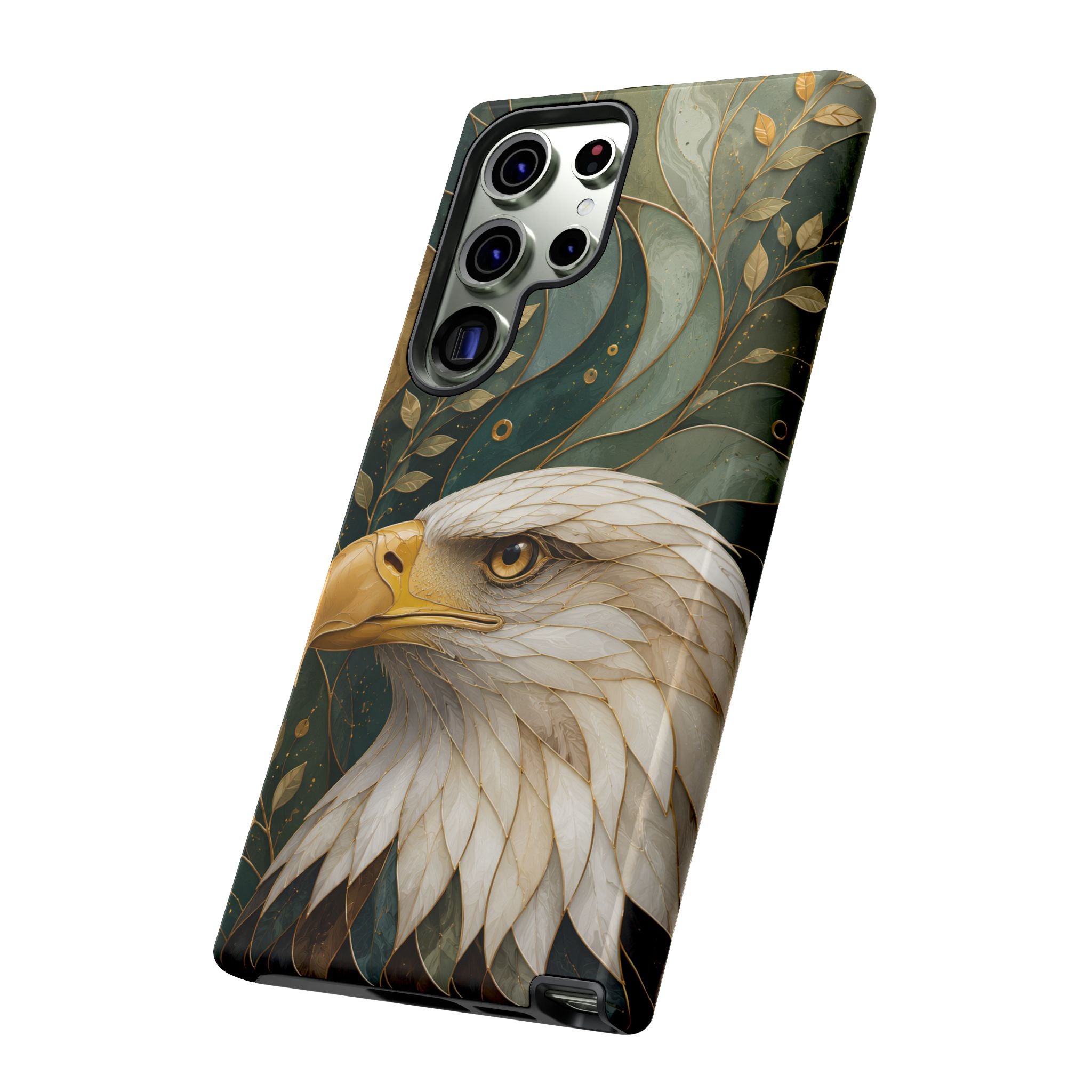 Bald Eagle Samsung Galaxy Phone Case | Patriotic Wildlife Art Cover