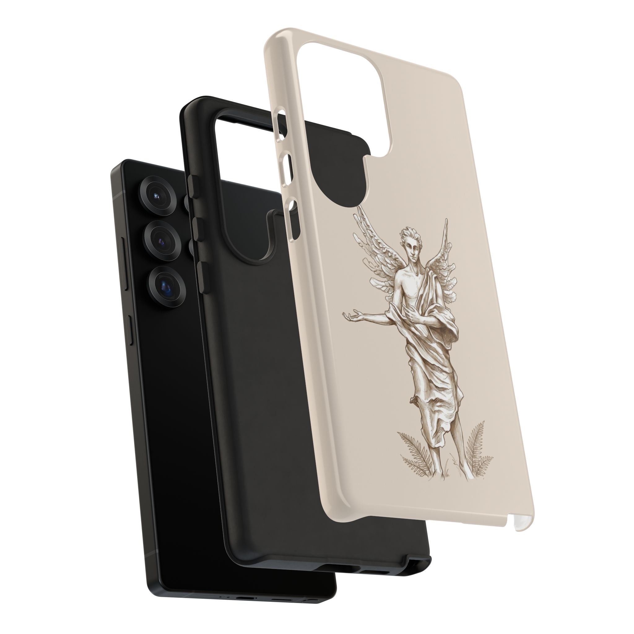 Angel Sketch Phone Case | Classic Guardian Samsung Galaxy Cover