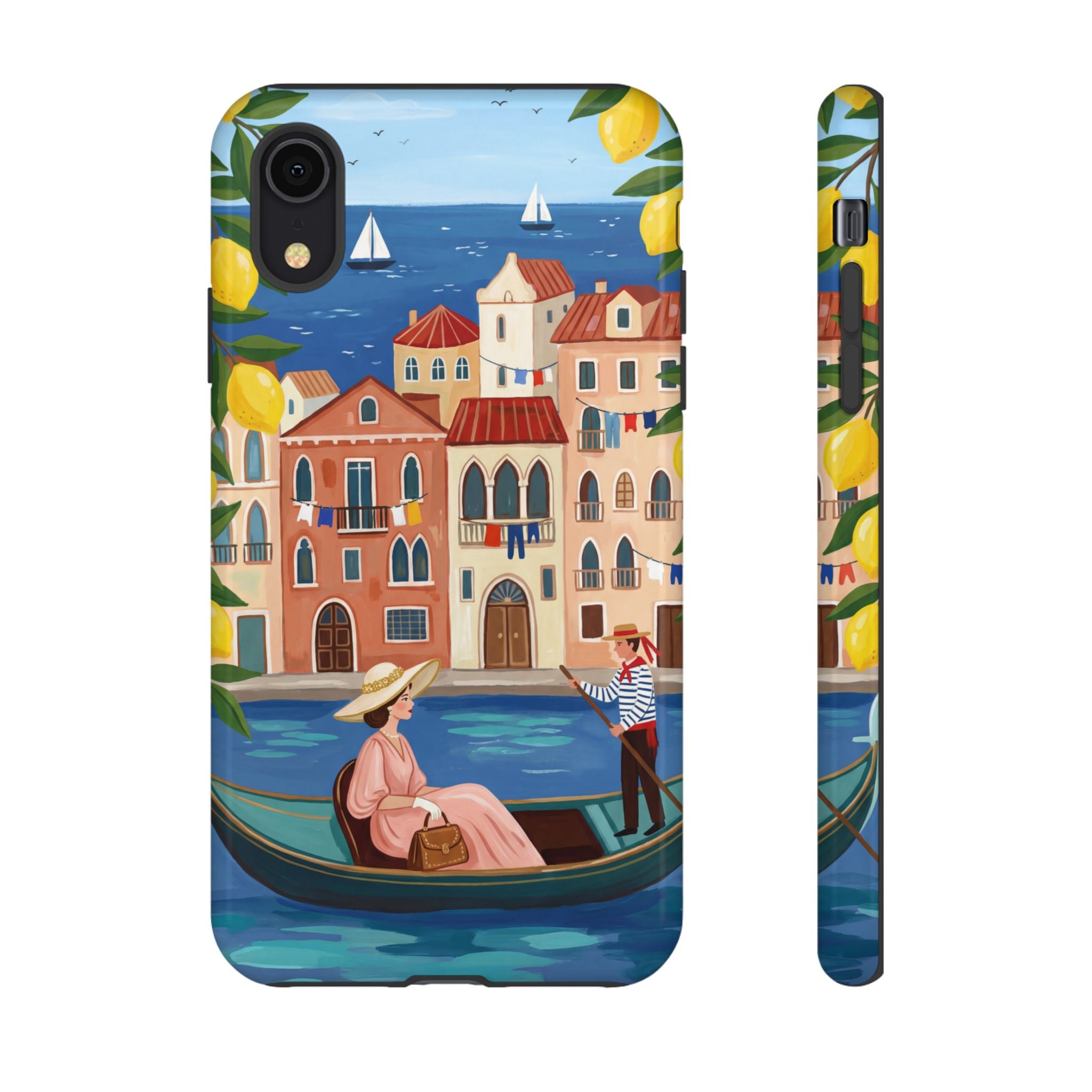 Venetian Gondola iPhone Case | Lemon Coast Waterfront Travel