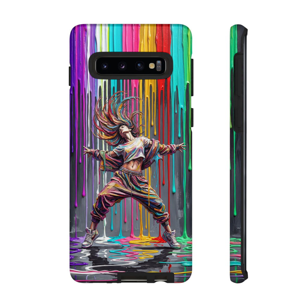 Samsung Galaxy Phone Case | Colorful Street Dance Drip Design
