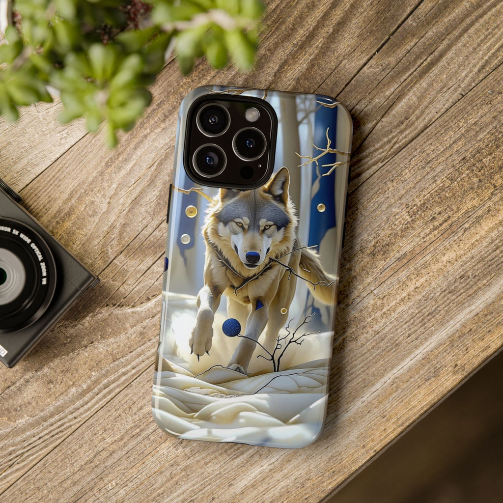 Wolf in Snow iPhone Case — Rugged Wildlife