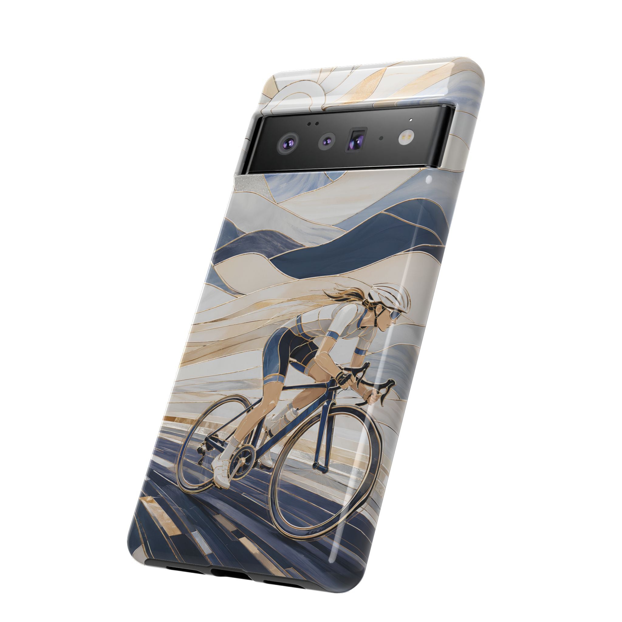Cycling Google Pixel Phone Case | Road Bike Art Cover