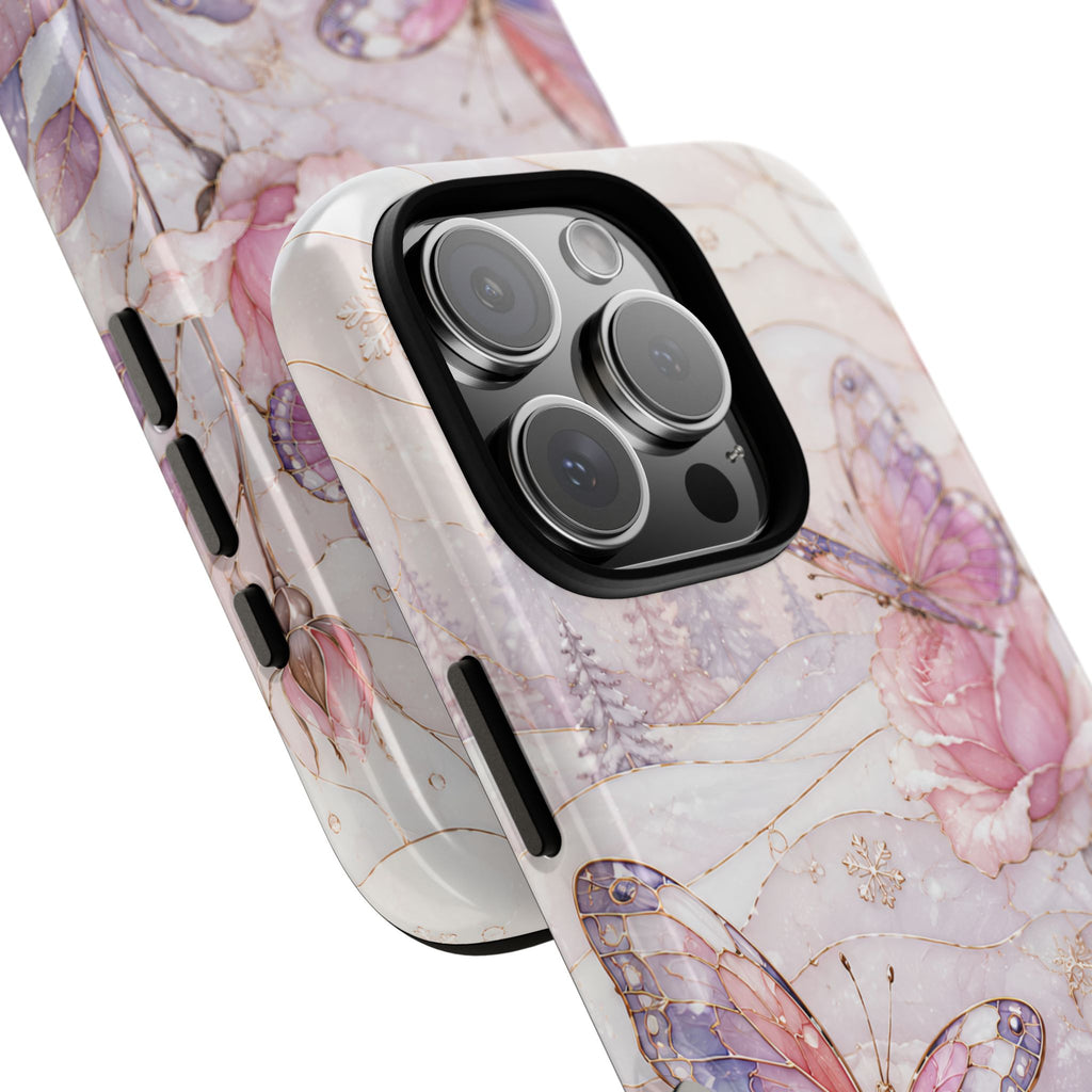 Butterfly Rose iPhone Case | Floral iPhone Case