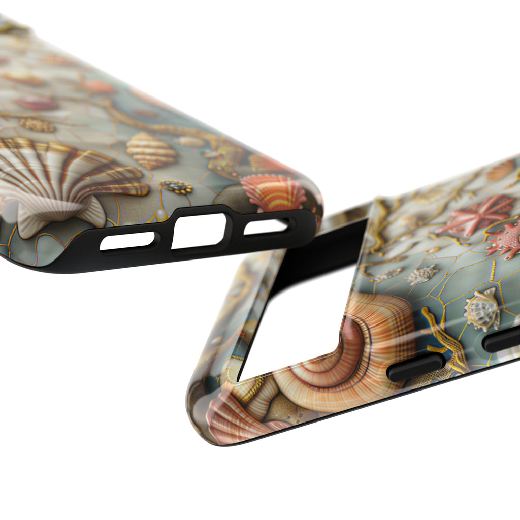 Decorative Seashell & Pearl Beach Design Google Pixel Case