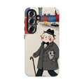 Detective in London Samsung Galaxy Phone Case