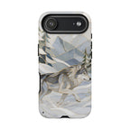 Winter Wolf iPhone Case | Mountain Forest iPhone Case