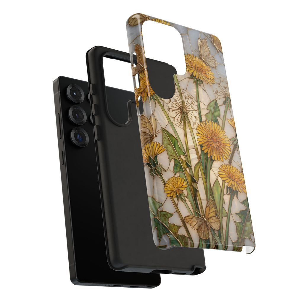 Dandelion Bouquet Tough Samsung Galaxy Case — Floral Botanical Protective Cover