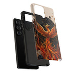 Phoenix Samsung Galaxy Phone Case | Celestial Fire Bird Case
