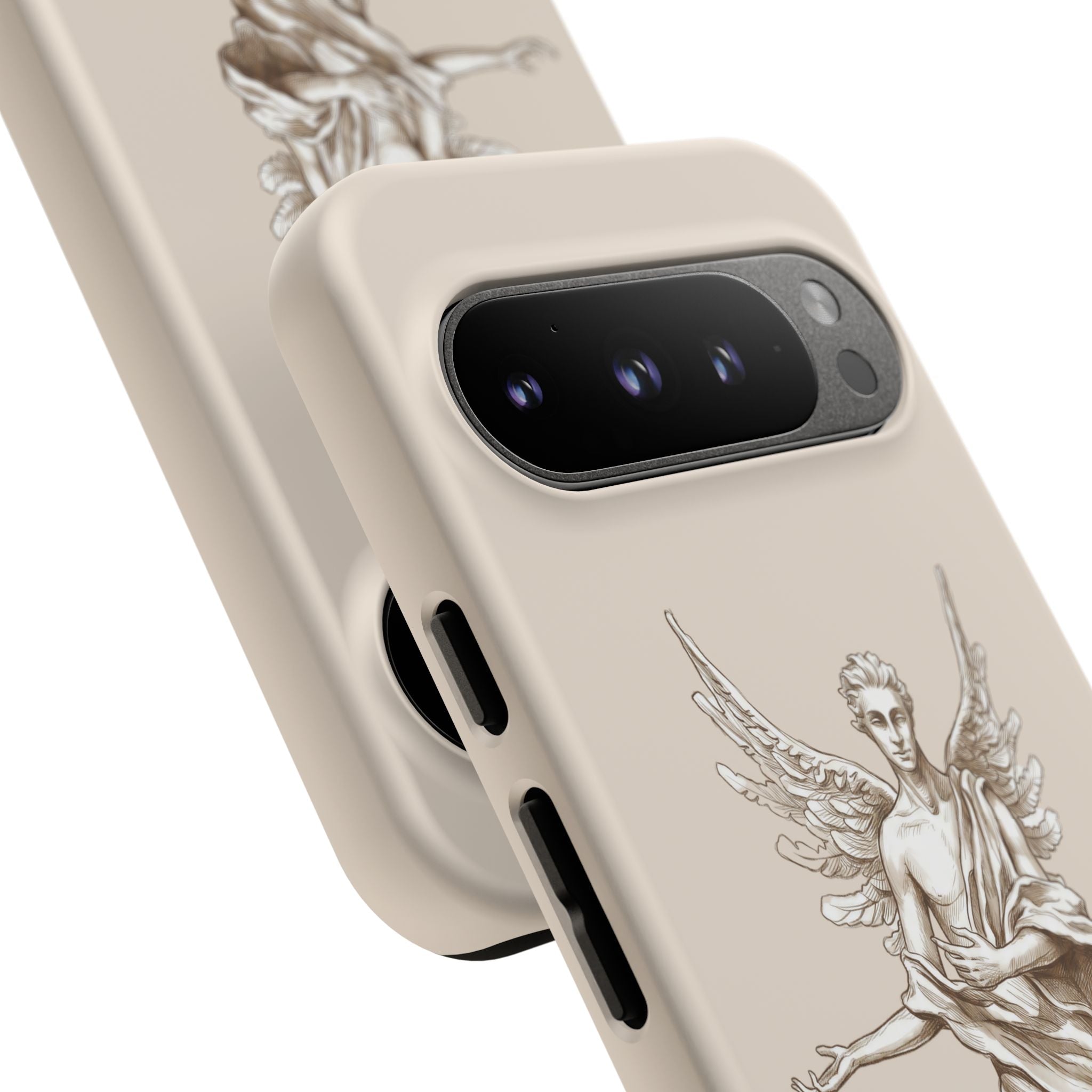 Angel Sketch Phone Case | Classic Guardian Google Pixel Cover