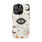 Mystic Eye iPhone Case | Celestial Moon & Star