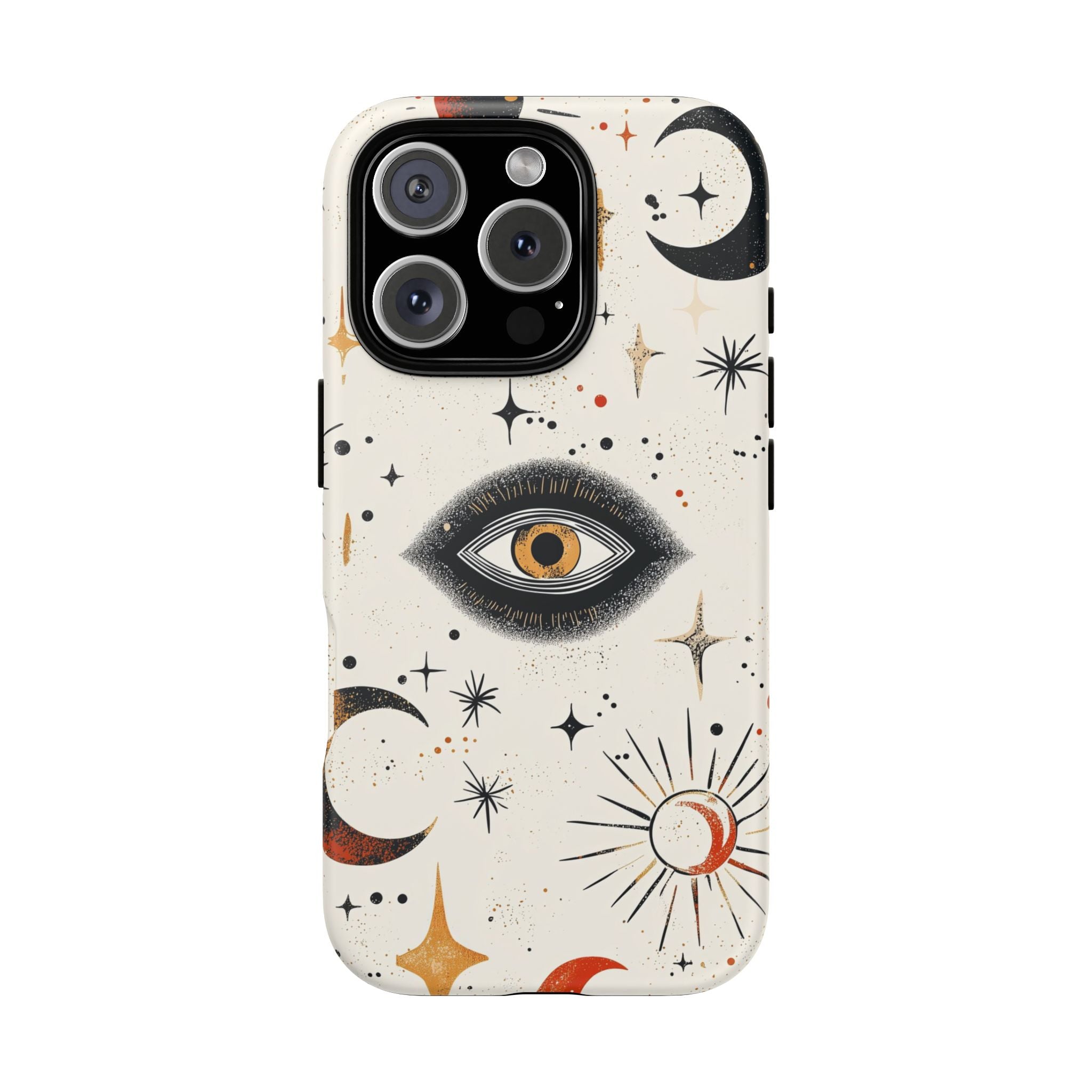 Mystic Eye iPhone Case | Celestial Moon & Star