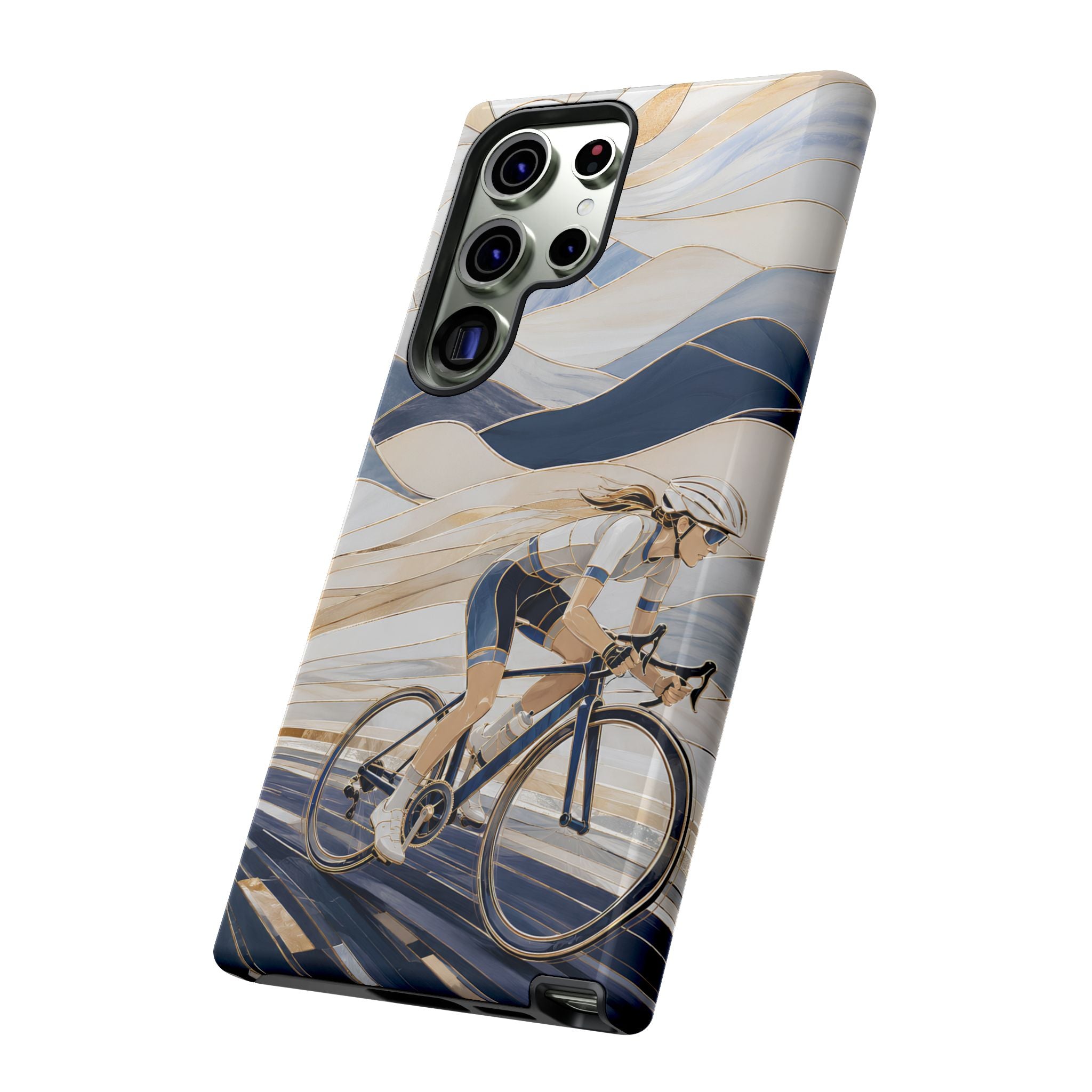 Cycling Samsung Galaxy Phone Case | Road Bike Art Cover