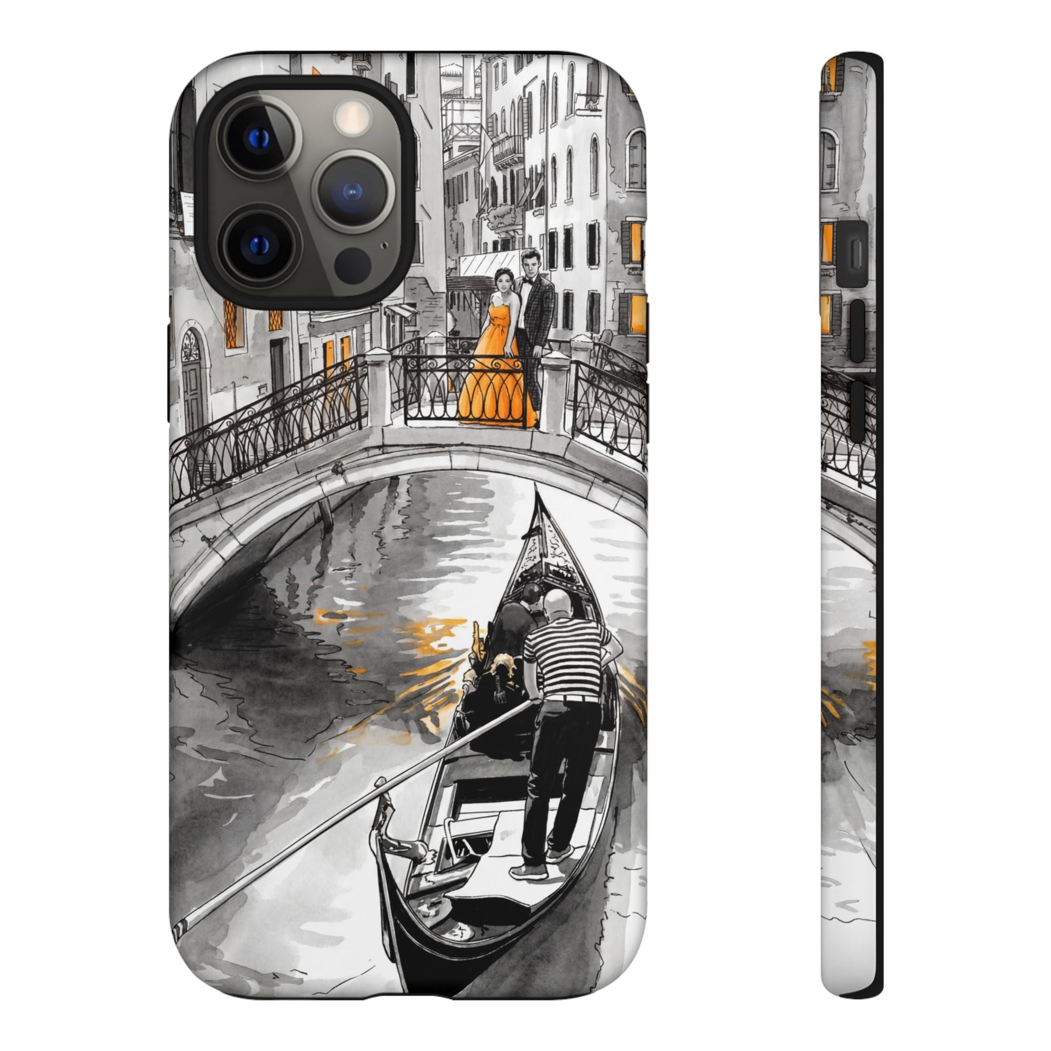 Venice Gondola iPhone Case | Romantic Canal Scene Protective Case