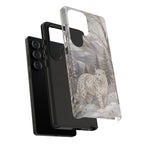 Snow Leopard Samsung Galaxy Phone Case | Winter Wildlife Phone Case