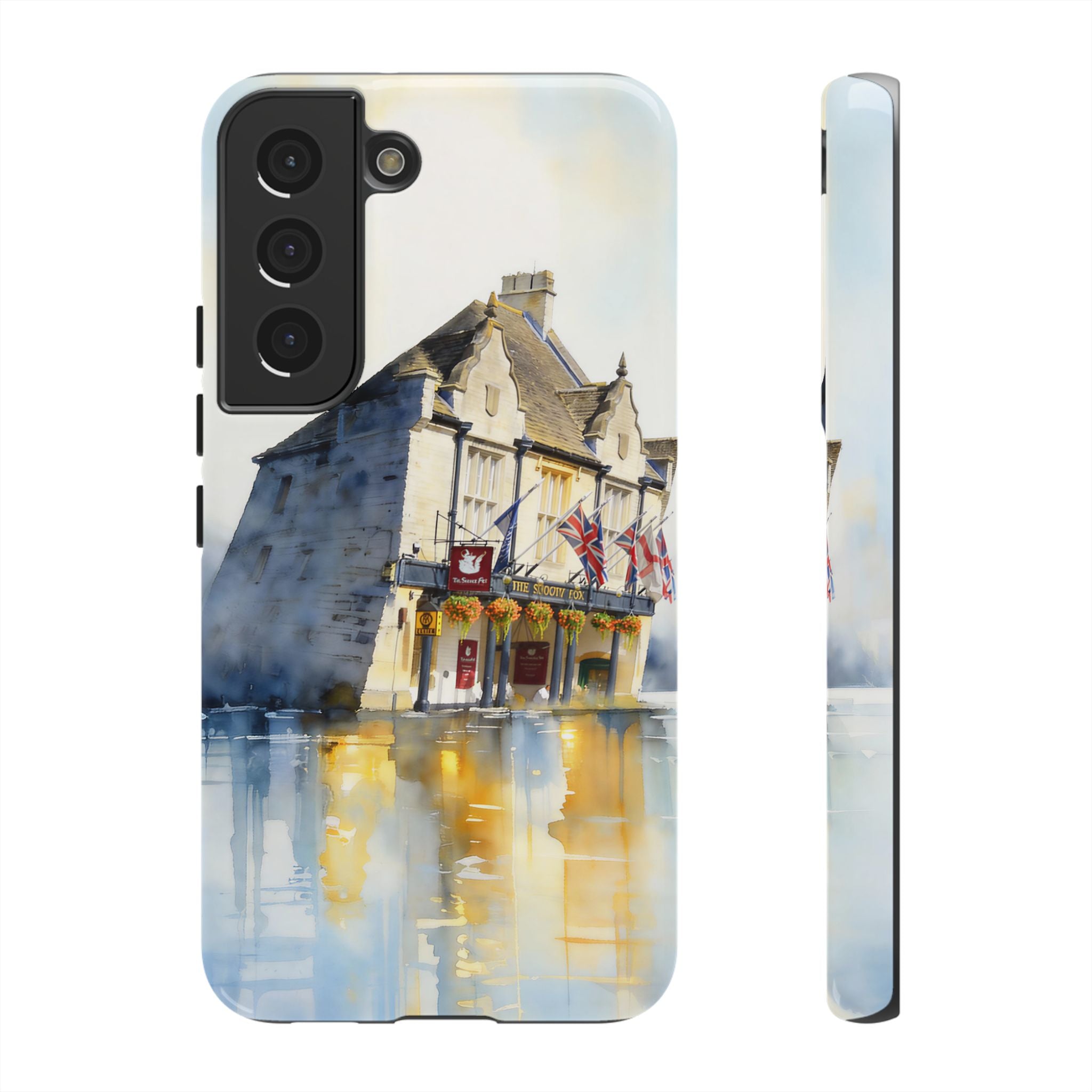 English Village Hotel Aesthetic Samsung Galaxy Phone Case
