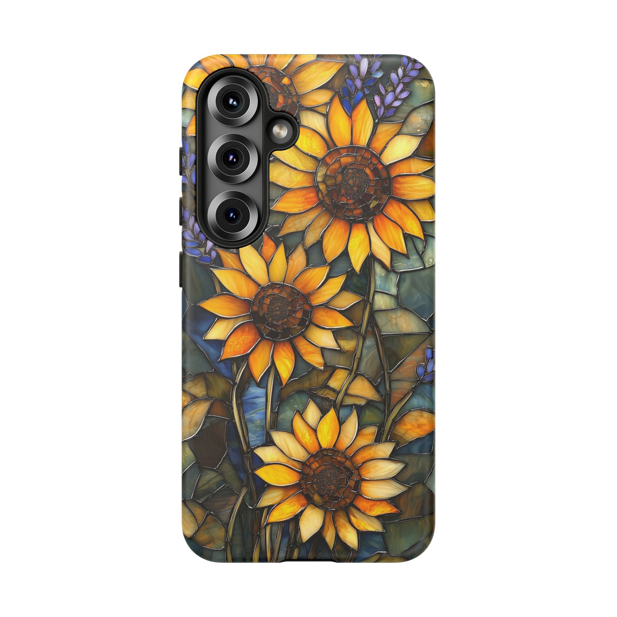 Sunflower Stained Glass Samsung Galaxy Case