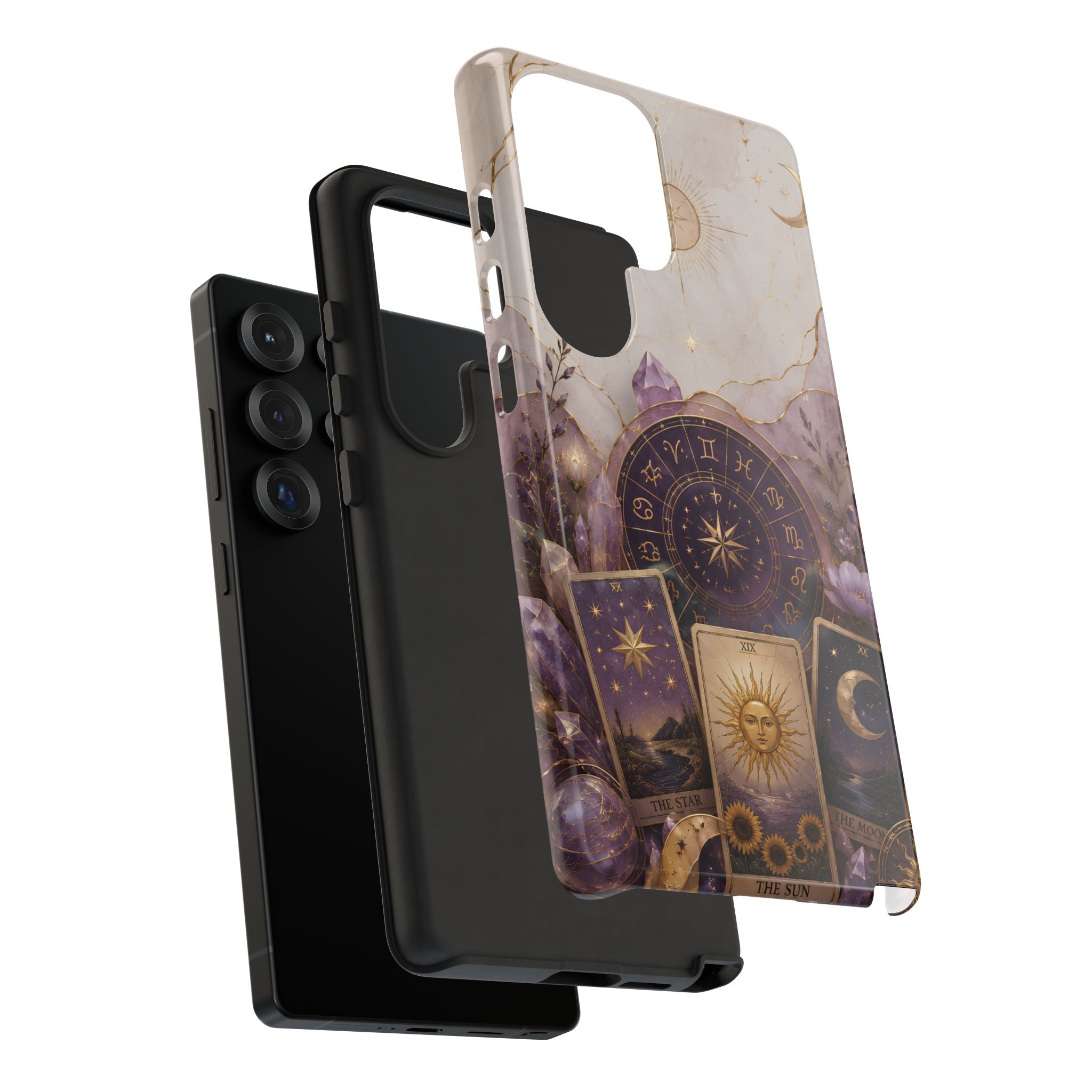 Tarot Samsung Galaxy Phone Case | Celestial Crystal Astrology Phone Case