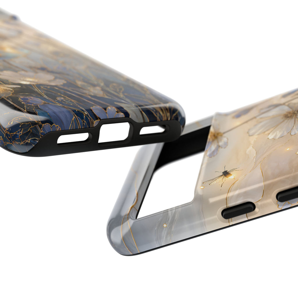 Moonlit Wildflower Google Pixel Phone Case | Firefly Meadow Art Cover