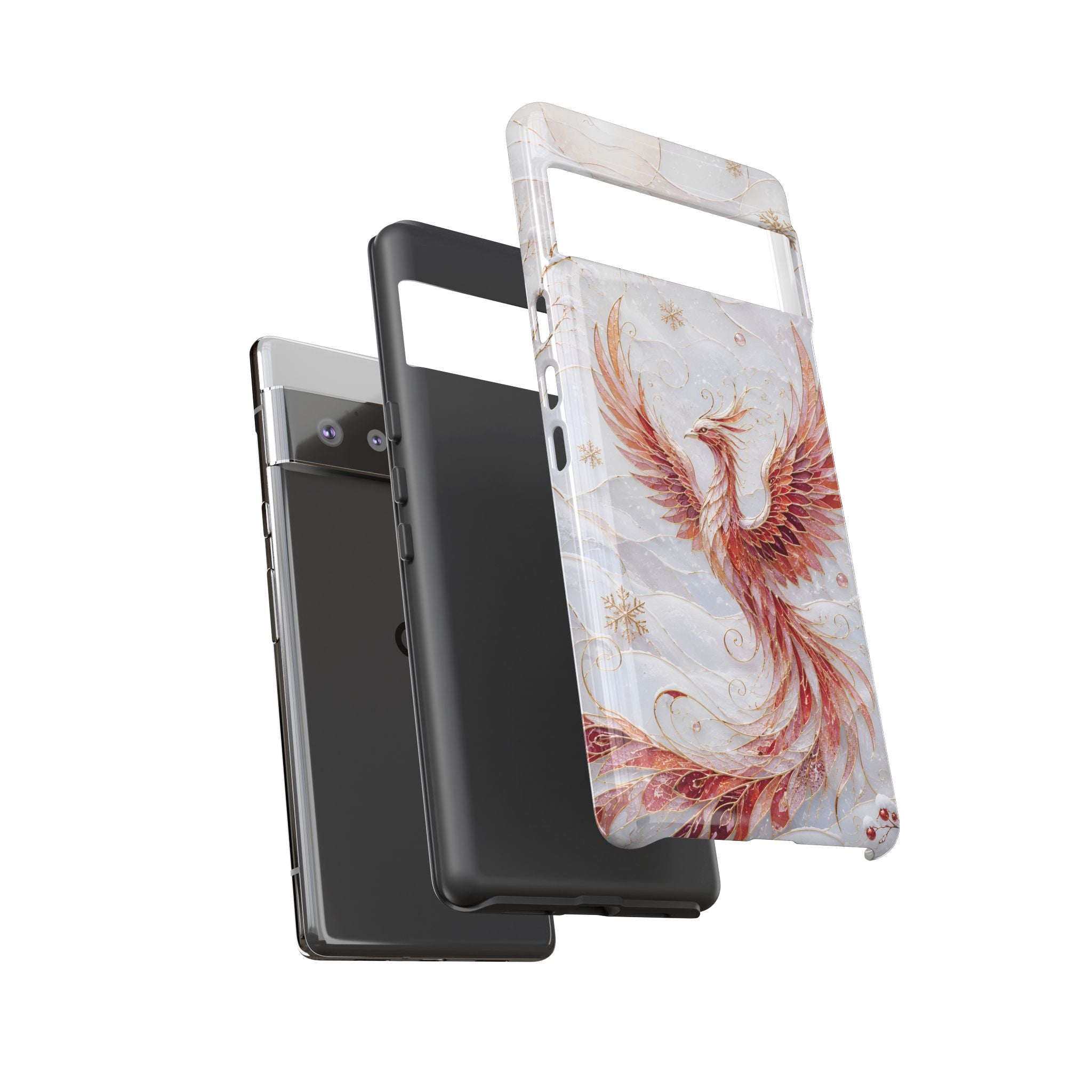 Phoenix Rising Google Pixel Phone Case | Firebird Phone Case